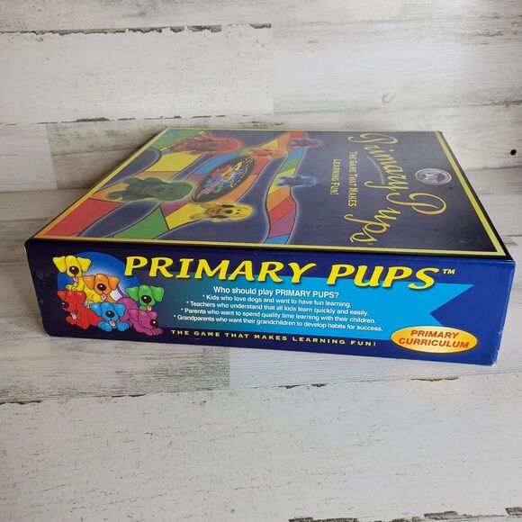 HTF Primary Pups Educational Curriculum Board Game Grades 1-3 MISSING 1 CARD - Picture 6 of 9